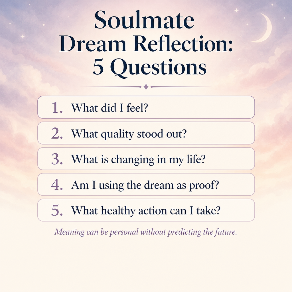 Soulmate Dream Reflection: 5 Questions